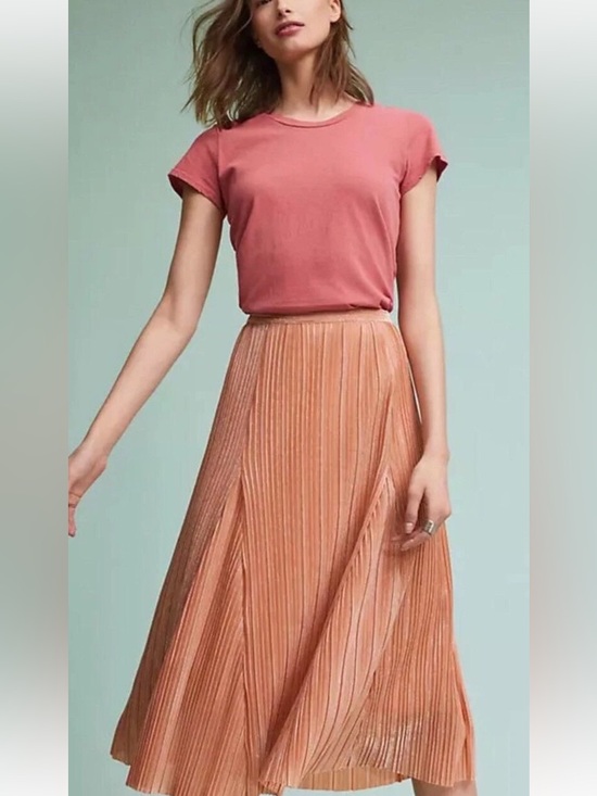 banana republic solaire pleated midi dress NWT Banana Republic SOLAIRE PLEATED MIDI DRESS Women's 16 Amethyst Purple